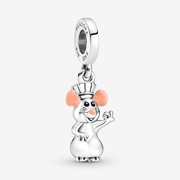 Pandora Disney Pixar Remy Dangle Charm - Picture 4 of 4